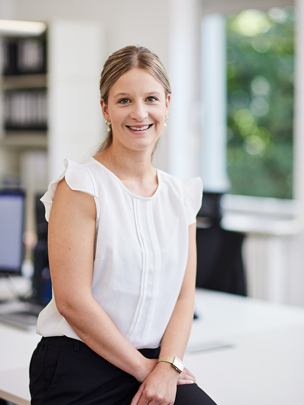 Sina Geiger im Office
