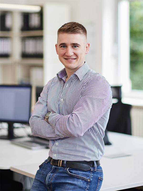 Thomas Eckert im Office